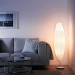 آباژور ایستاده بیضی ایکیا مدل SOLLEFTEA