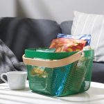 سبد پیکنیک ایکیا مدل RISATORP رنگ سبز