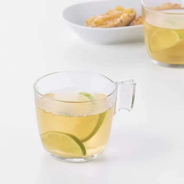 ماگ شیشه ای ایکیا مدل STELNA