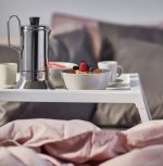 سینی پایه دار ایکیا مدل KLIPSK سفید